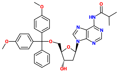 MC080676 5'-O-DMT-N6-iBu-dA (图片) MC080676 5'-O-DMT-N6-iBu-dA